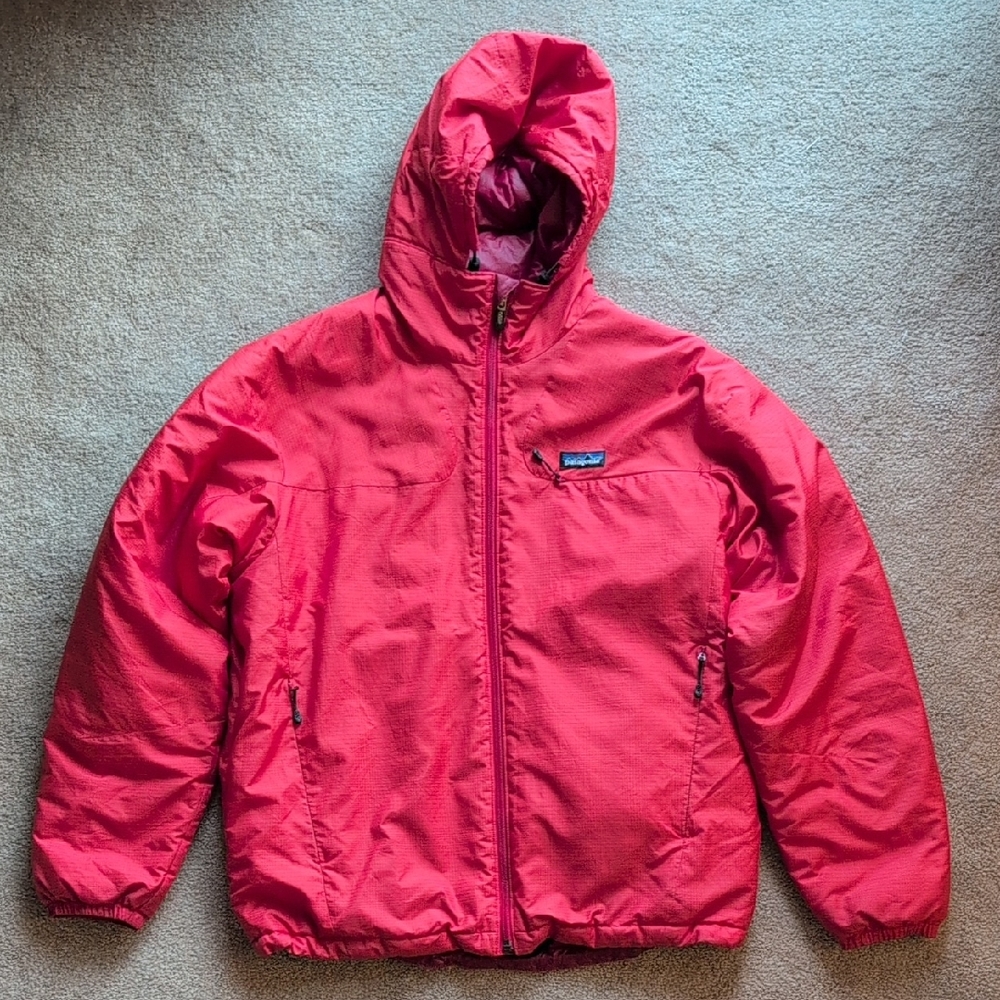 Patagonia Puffer Men's M Jacket Full-Zip with Hood, includes stuff sack